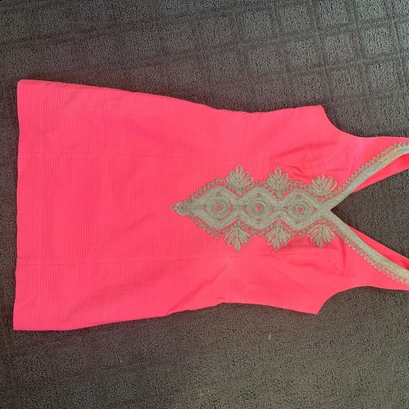Lilly Pulitzer Pink Junie Shift Dress - Picture 4 of 6